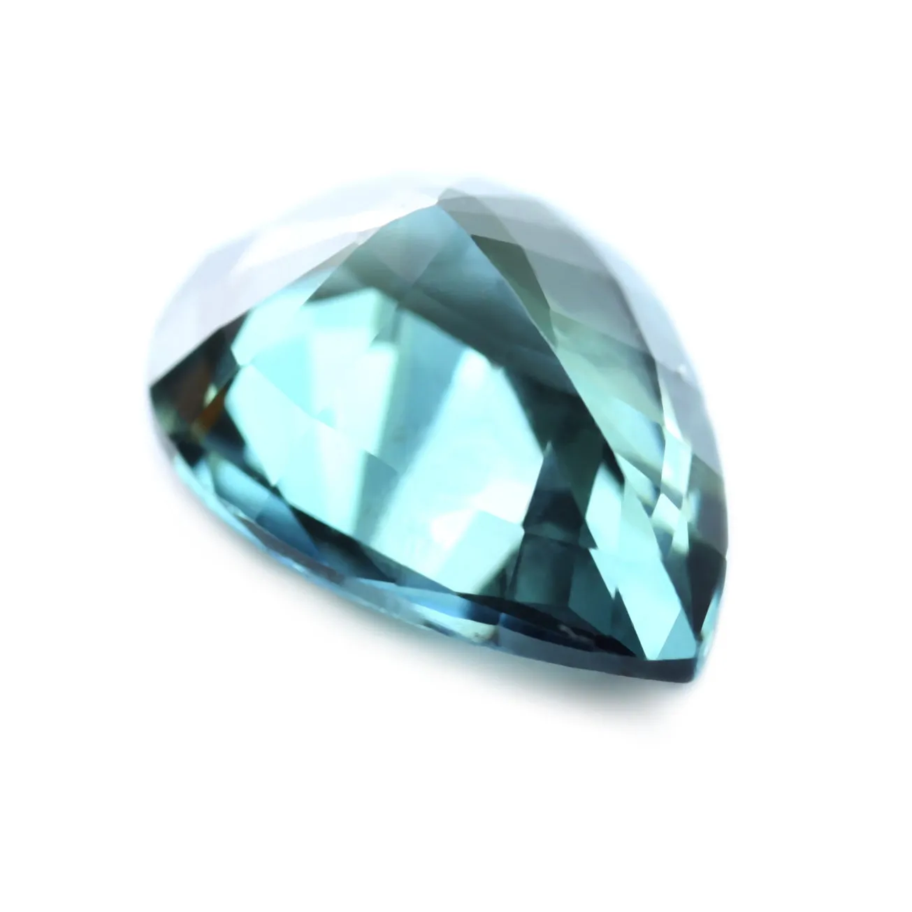 0.75ct Certified Natural Teal Sapphire