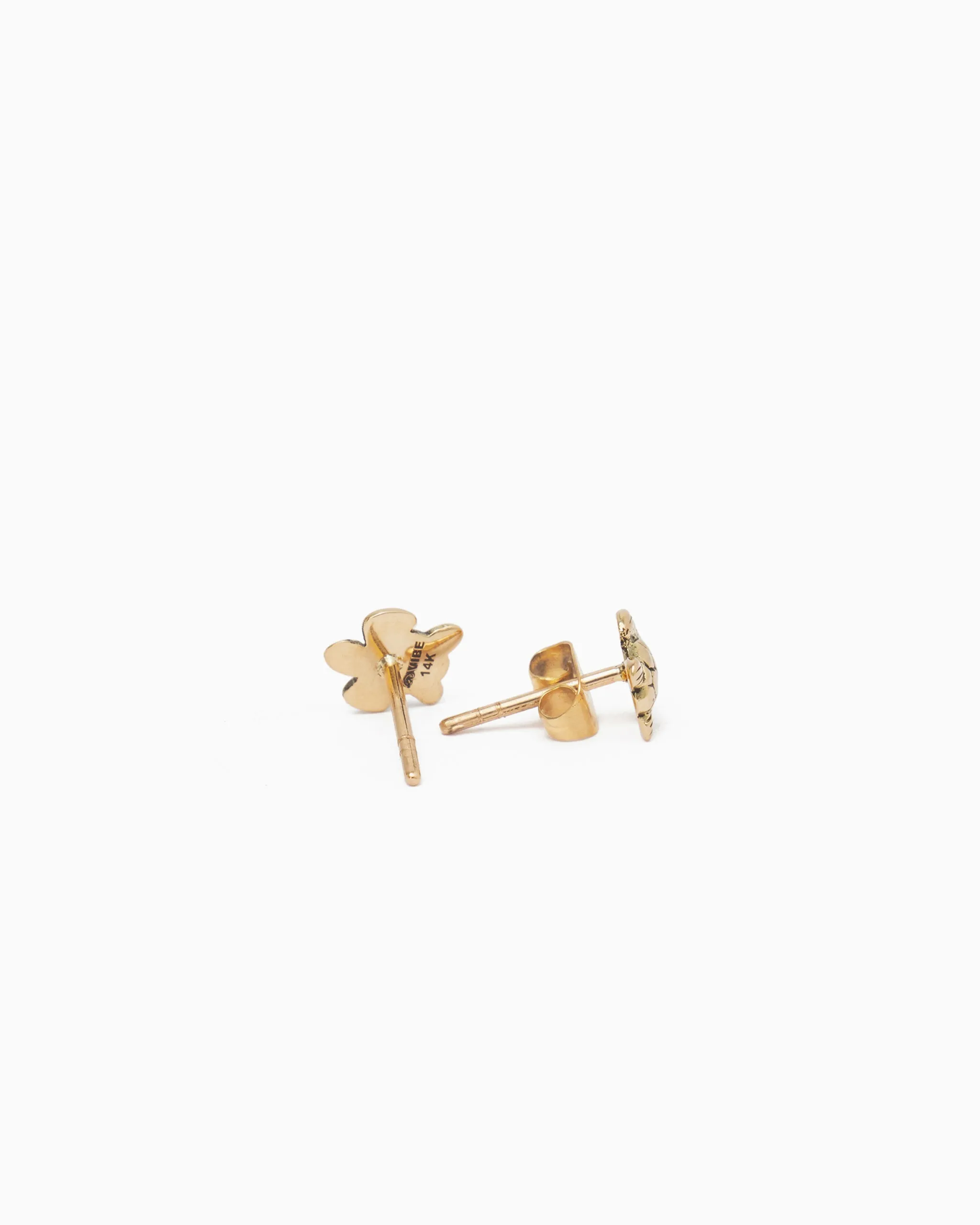 14K Gold Sea Turtle Studs