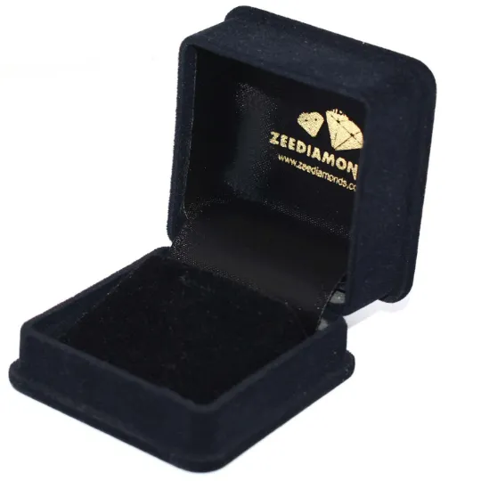2 Ct Round Shape Black Diamond Solitaire Ring in Sterling Silver, AAA Quality! Great Shine & Luster