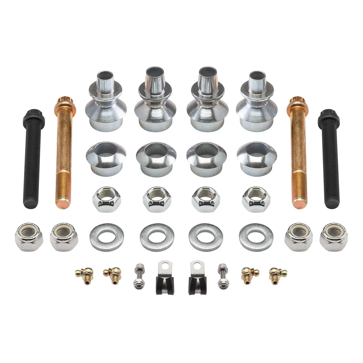 2007-2020 Chevrolet Suburban 1500 Uni-Ball Upper Control Arms with Camber/Caster Adjusting & Lockout Kit 2WD 4WD