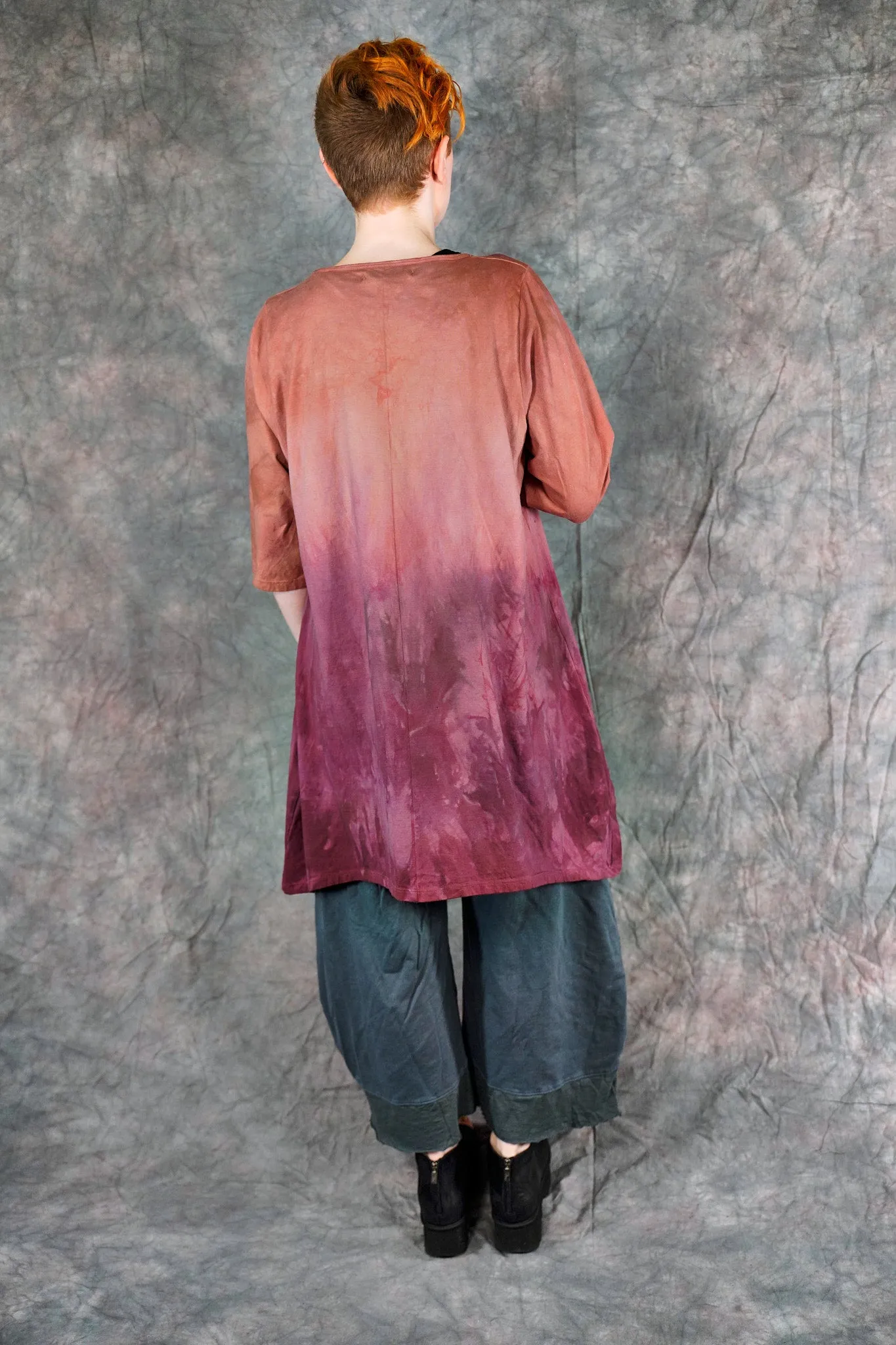 2359 Wander Tunic Citrus & Wine-P