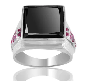 4 ct AAA Certified Black Diamond Solitaire Ring With Choice of Accents, Latest Collection & Great Shine