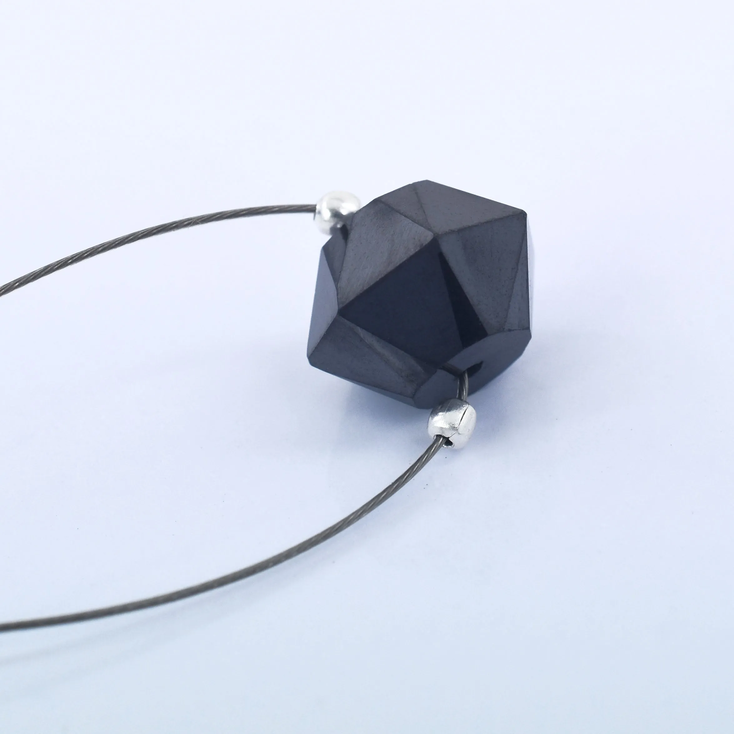 7.80 Carat Loose Black Diamond Fancy Shape Drilled Beads For Making Jewelry