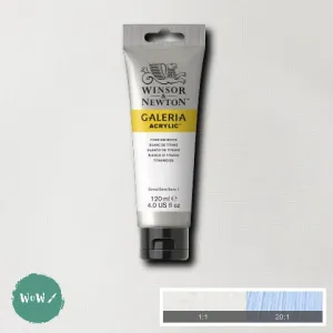 ACRYLIC PAINT - Winsor & Newton GALERIA – 120ml Tube - TITANIUM WHITE