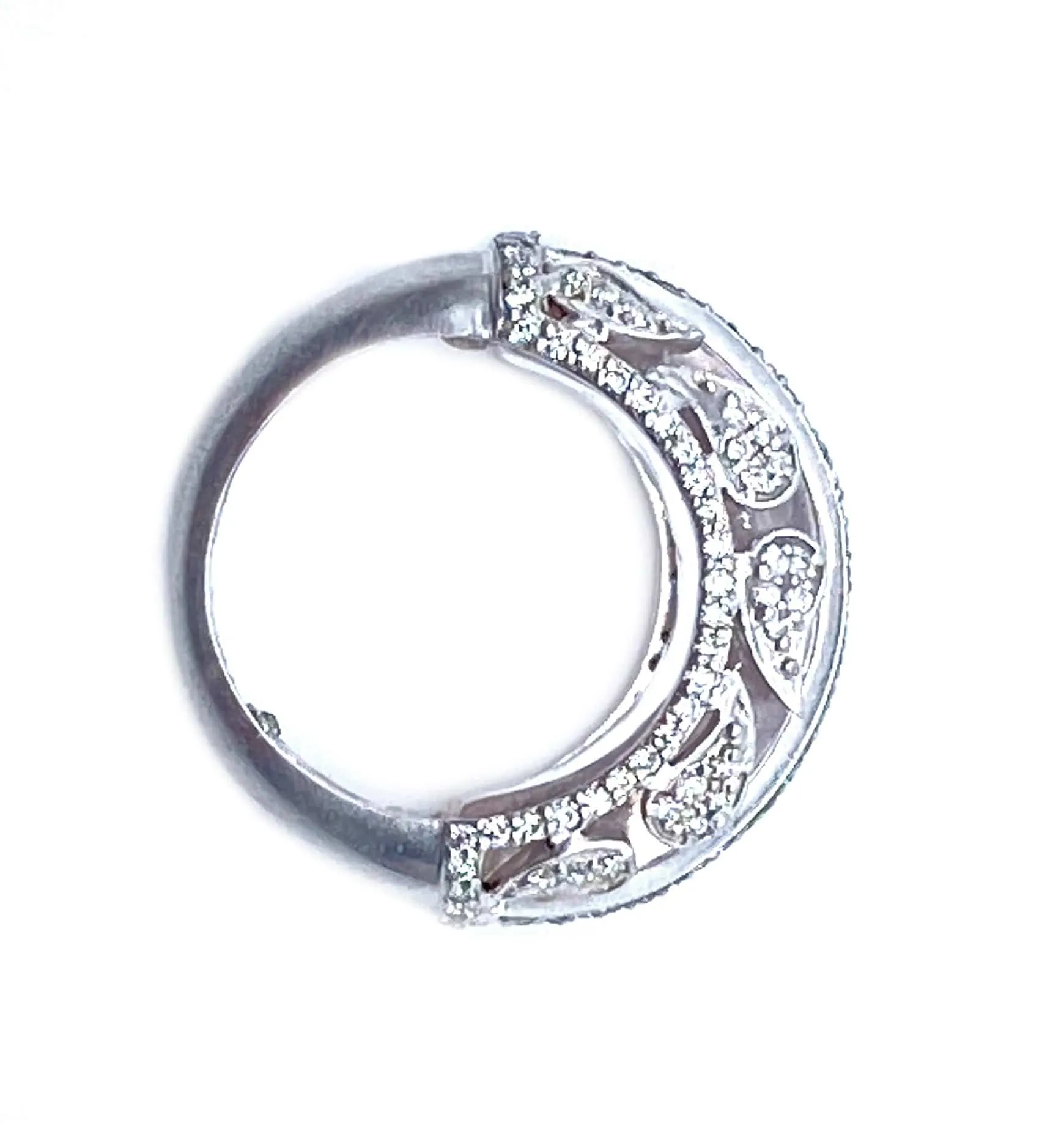 Affinity Statement 18K Rose Quartz Ring