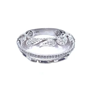 Affinity Statement 18K Rose Quartz Ring