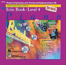 Alfred's Basic Piano Library: Top Hits! Solo Book CD, Level 4