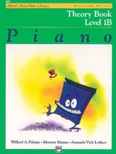 Alfred's Basic Piano Library: Universal Edition Theory Book 1B