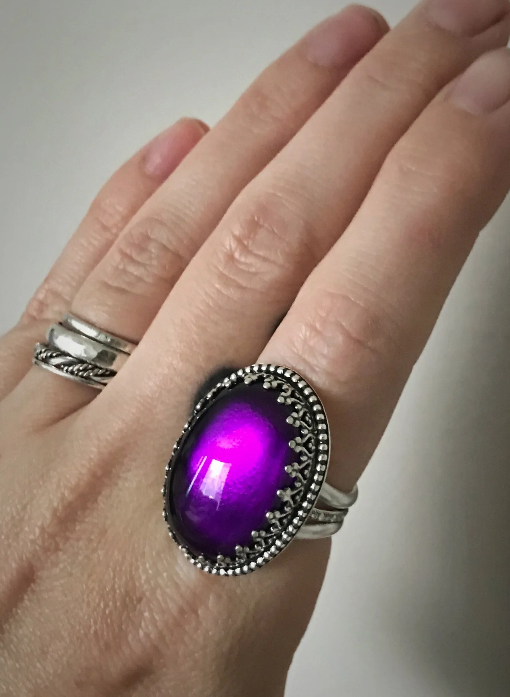 Amethyst Cocktail Ring