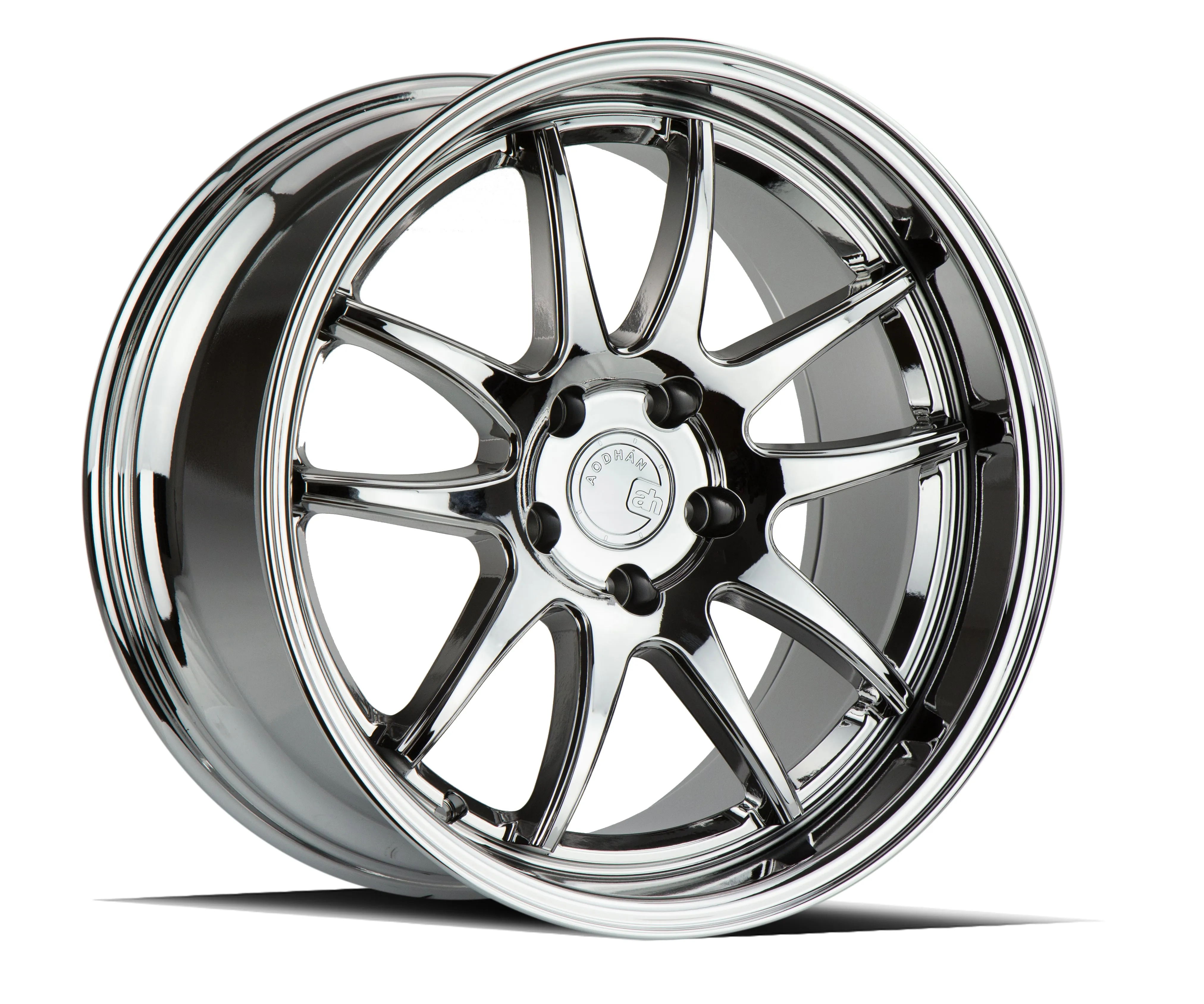 Aodhan DS02 18x9.5 5x114.3  15 Vacuum Chrome