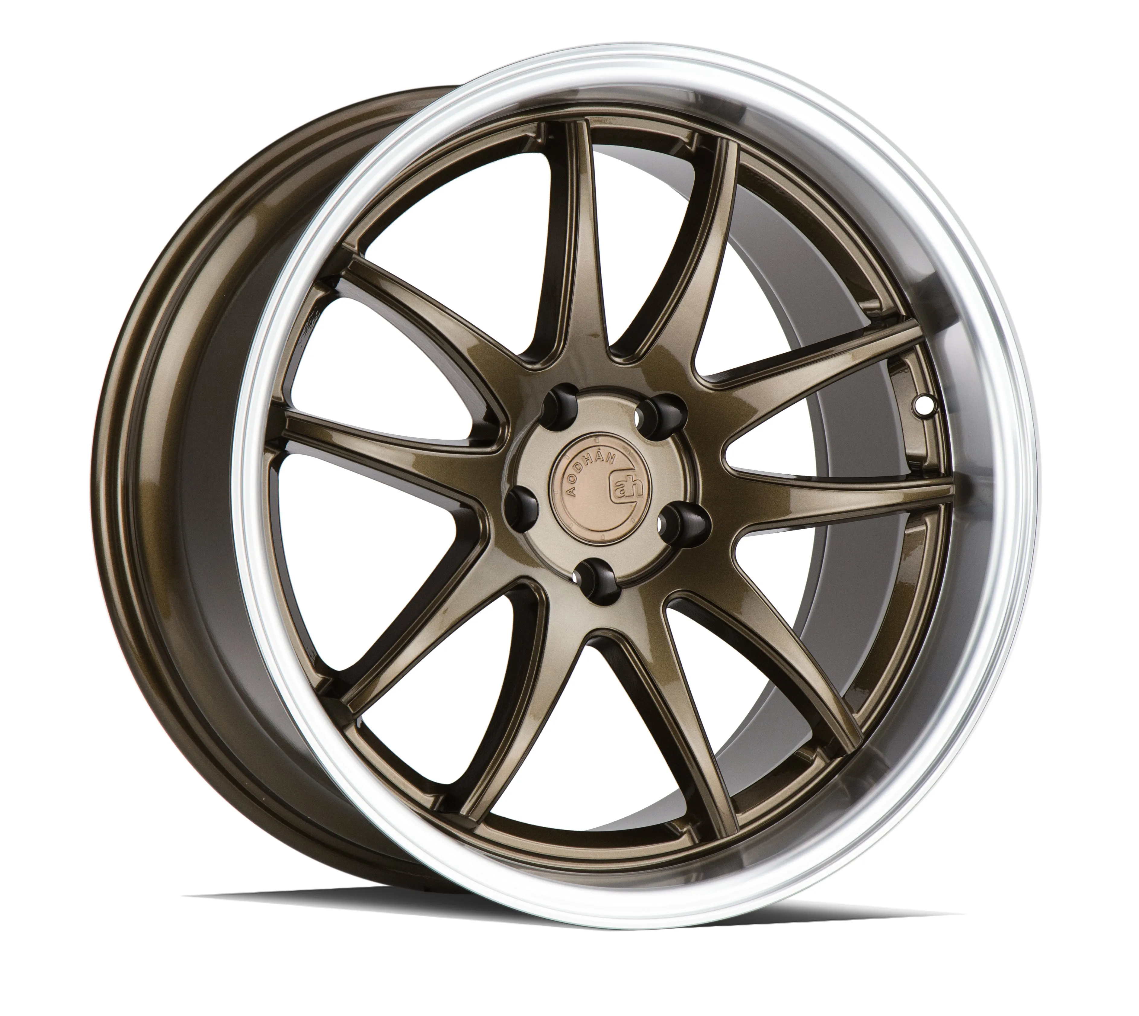 Aodhan DS02 18x9.5 5x114.3  22 Bronze w/Machined Lip