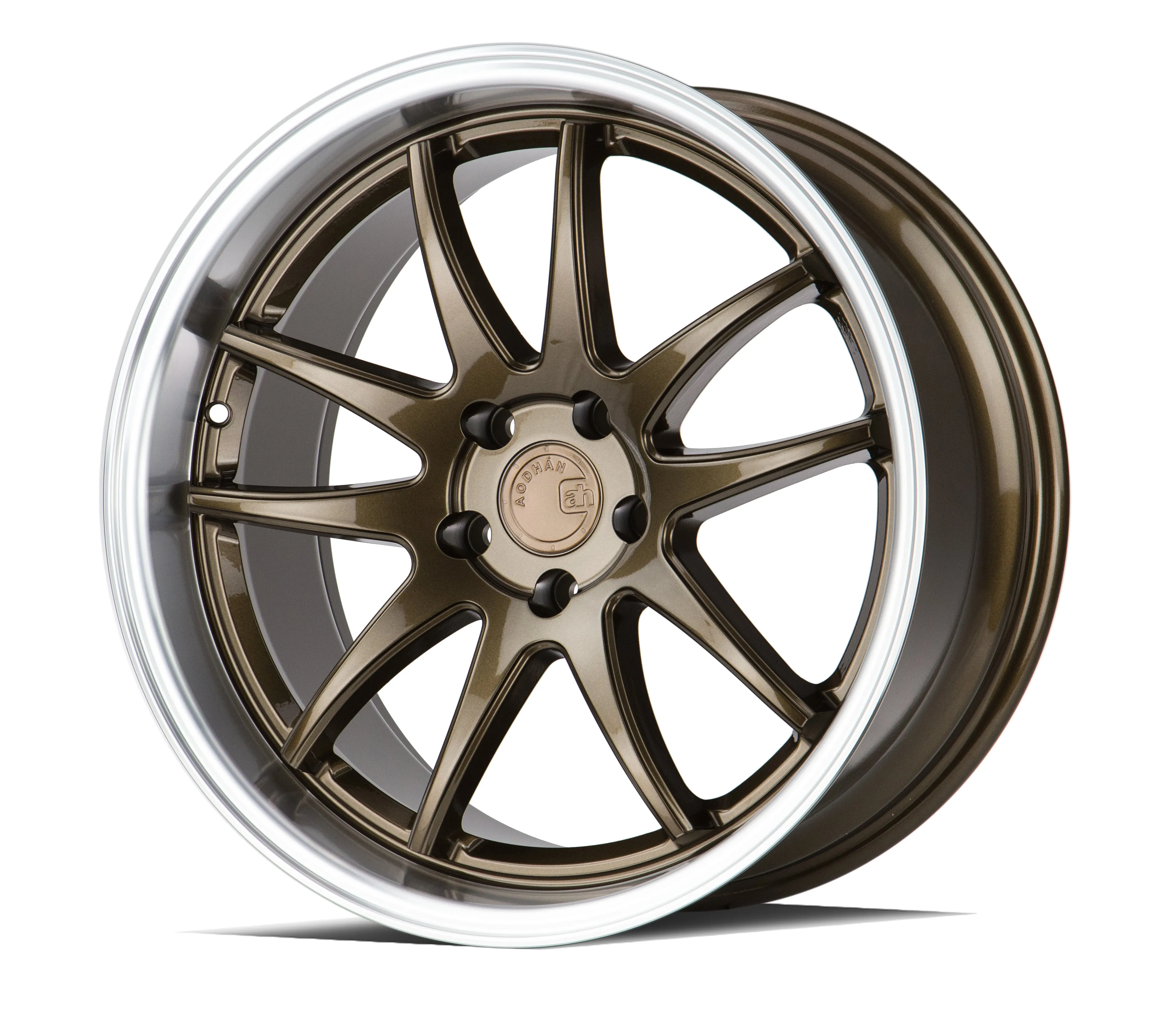 Aodhan DS02 18x9.5 5x114.3  22 Bronze w/Machined Lip