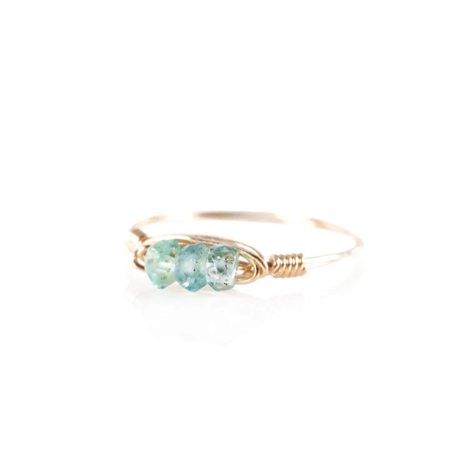 Aquamarine Statement Ring