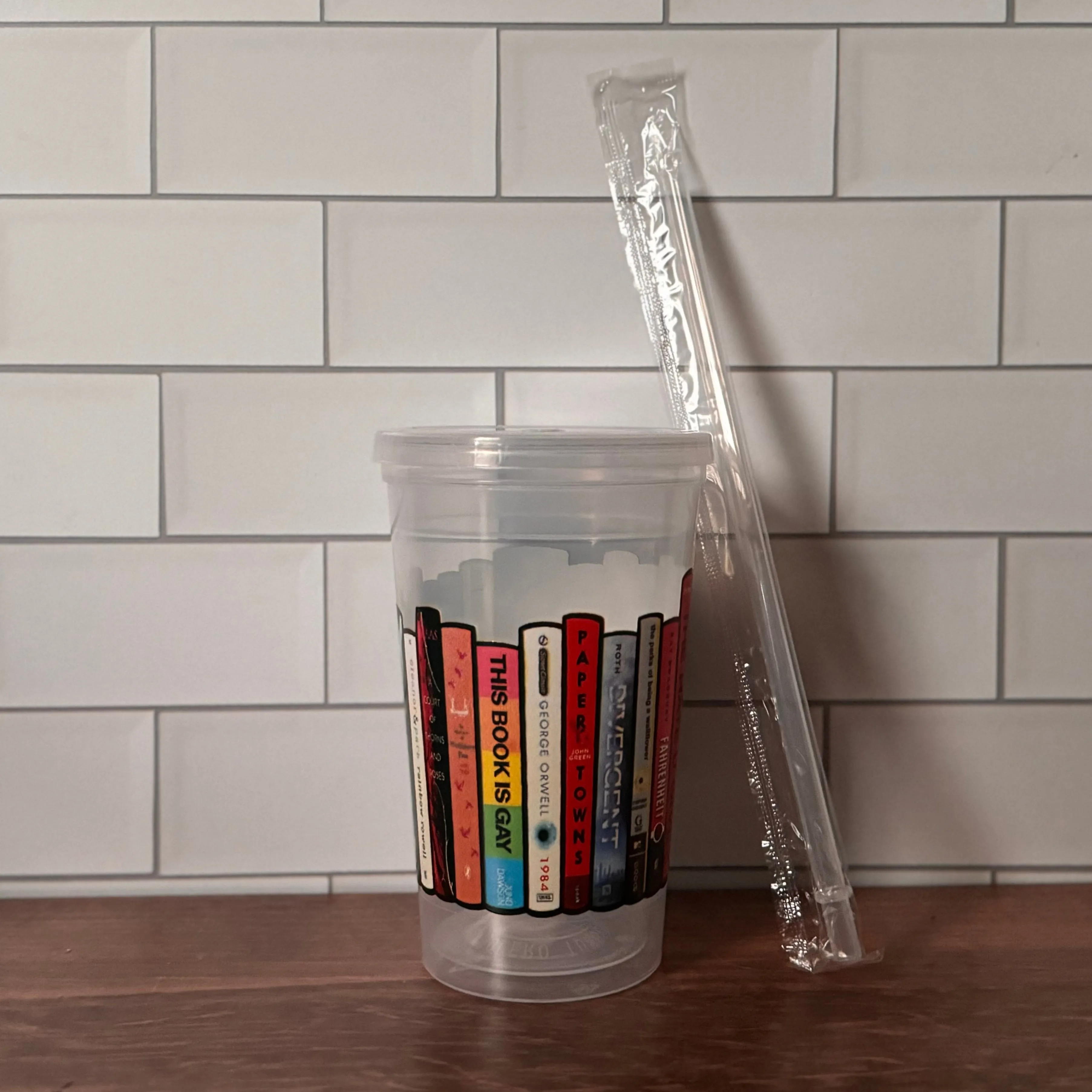 Banned Bookshelf Travel Cup (Vault)