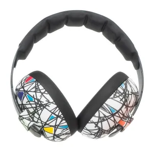Banz Baby Earmuffs Squiggle - 0-2 YRS
