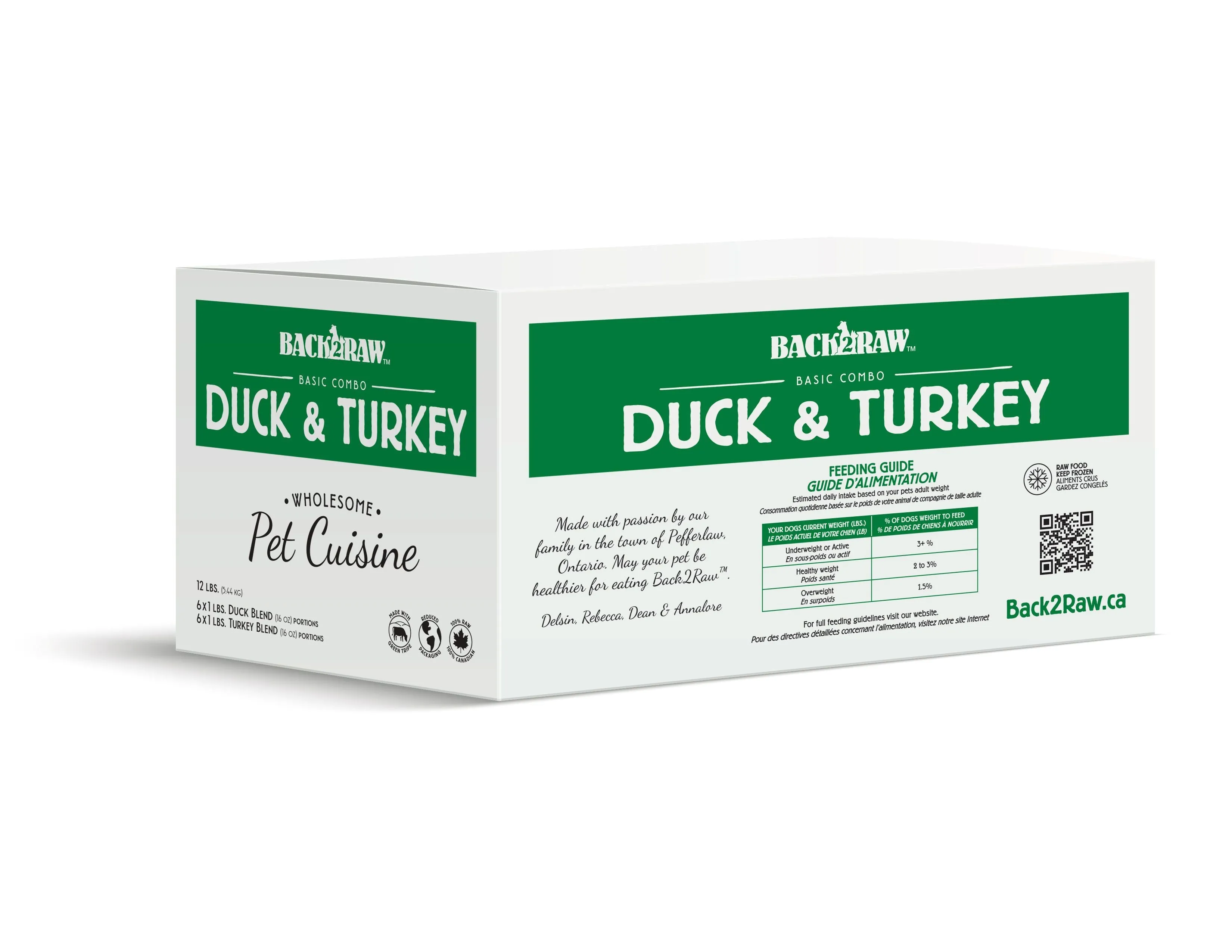 Basic Turkey & Duck Beef - Back2Raw