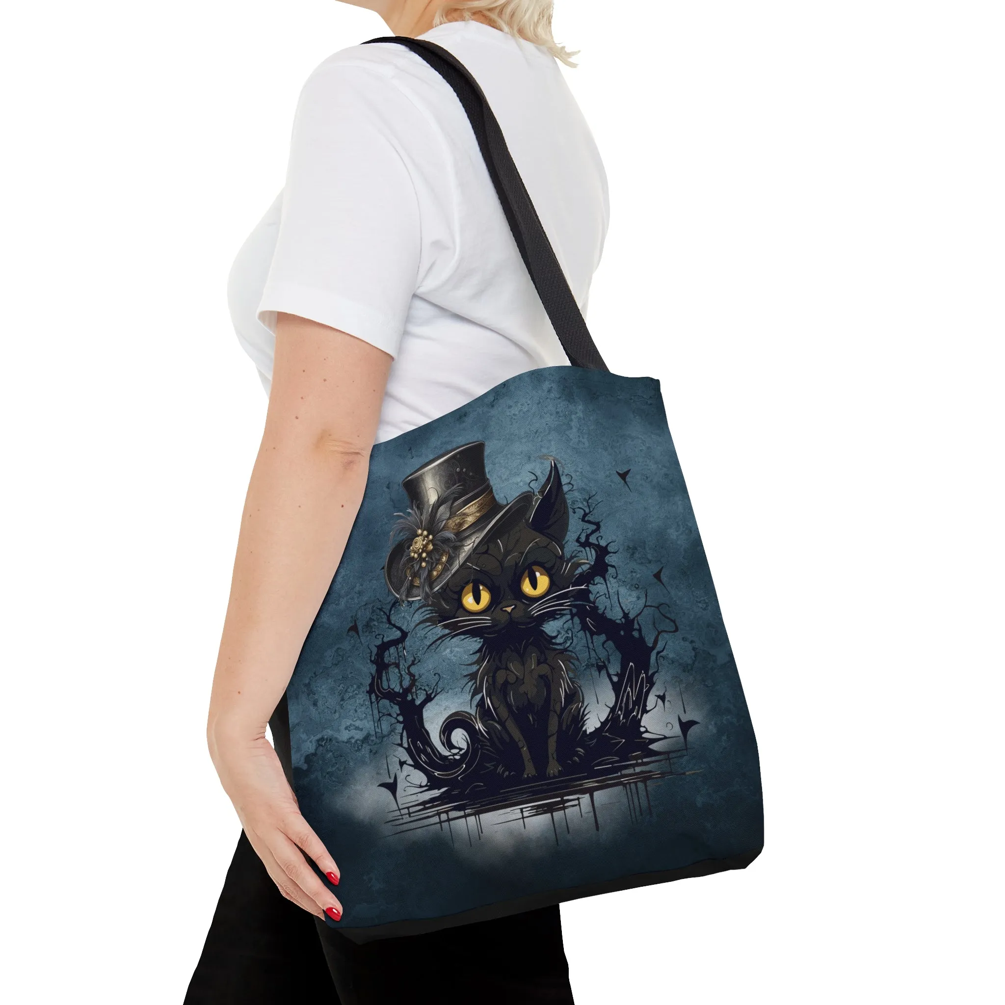 Black Cat Tote Bag