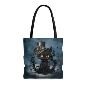 Black Cat Tote Bag