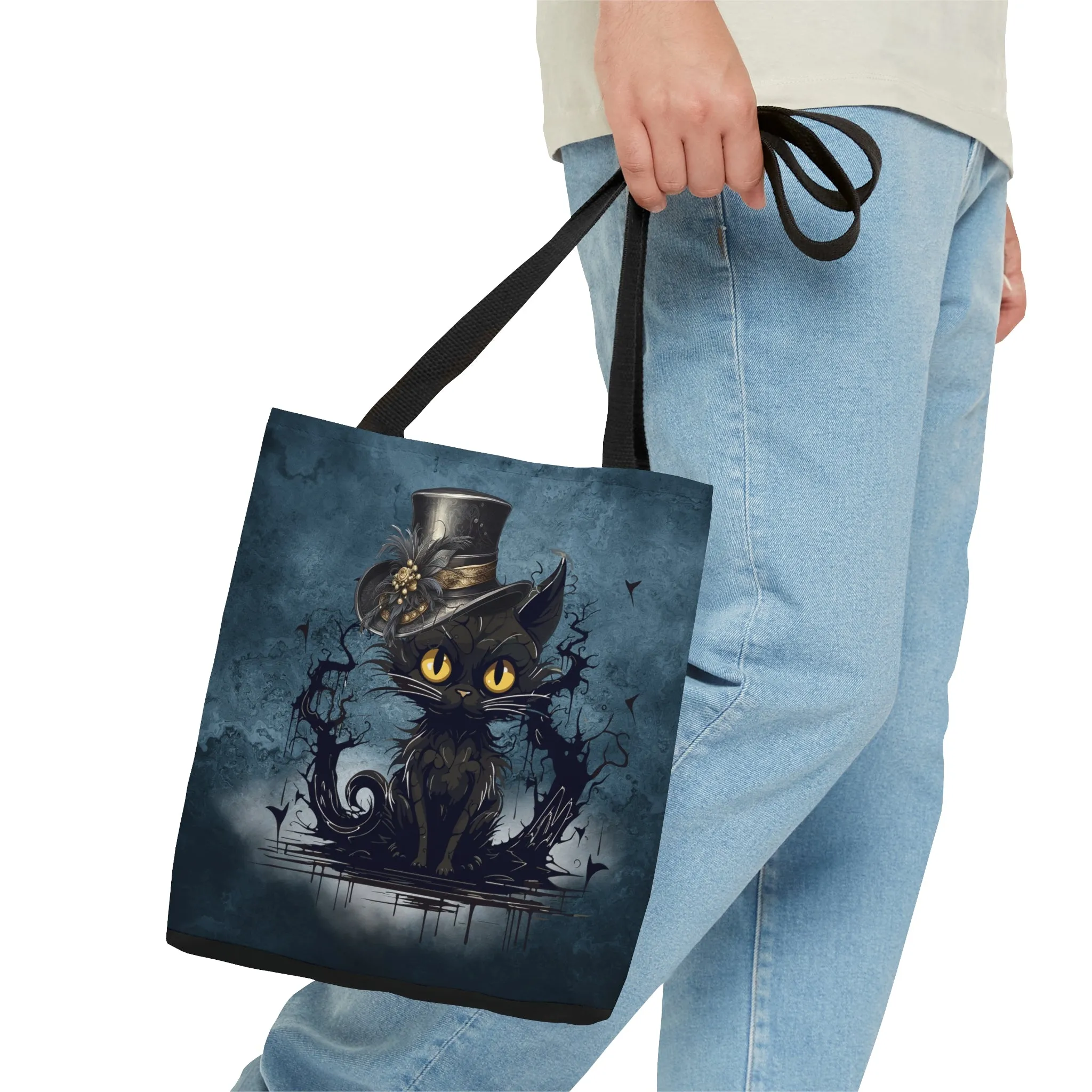 Black Cat Tote Bag