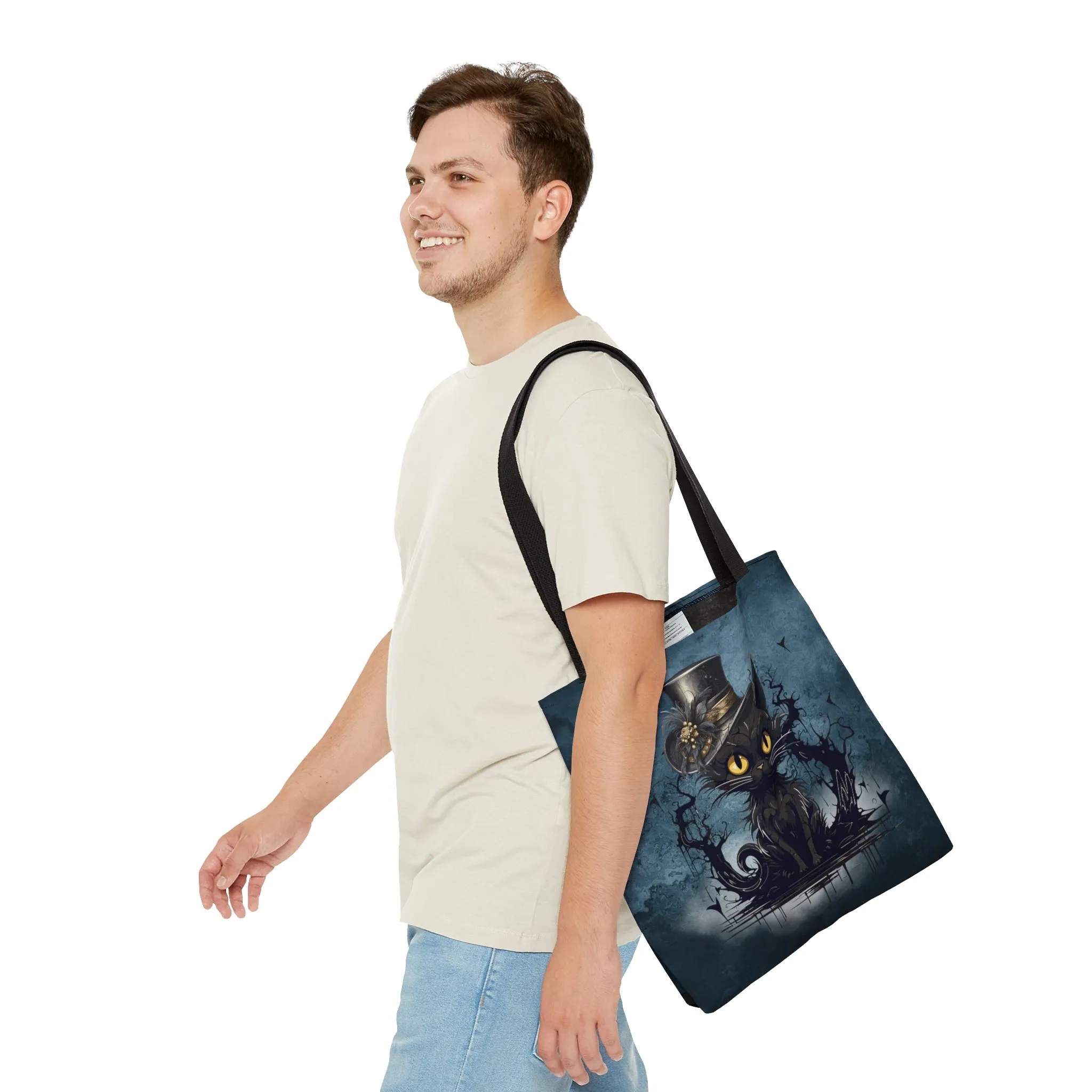 Black Cat Tote Bag