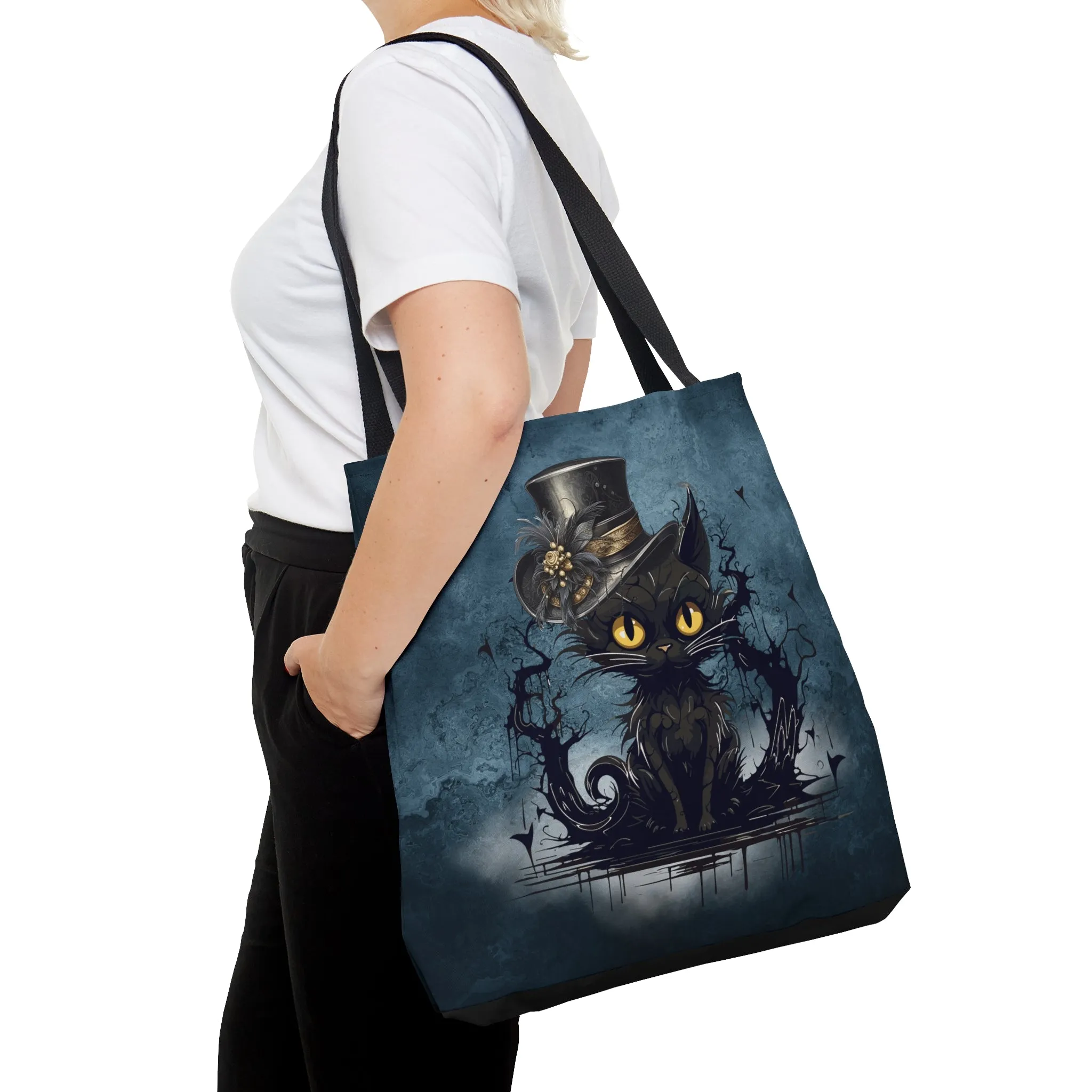 Black Cat Tote Bag