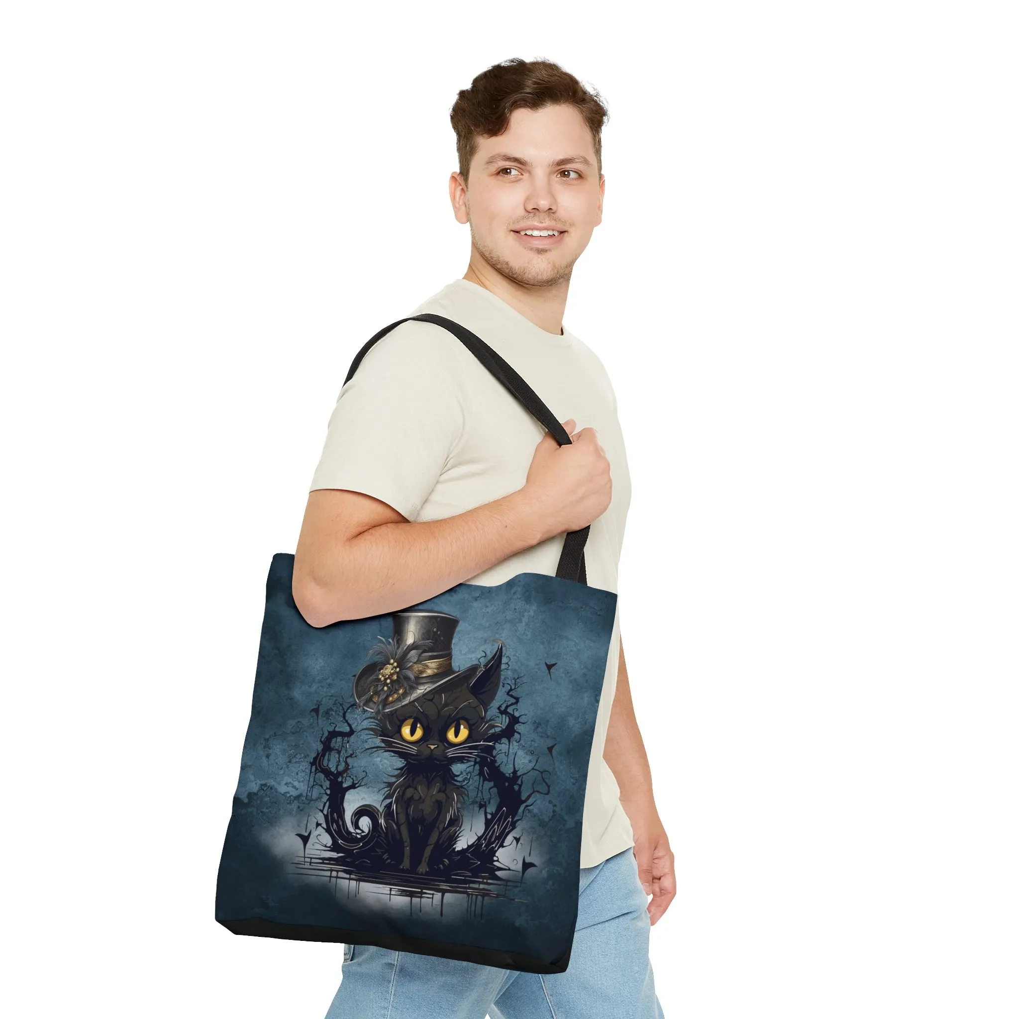 Black Cat Tote Bag