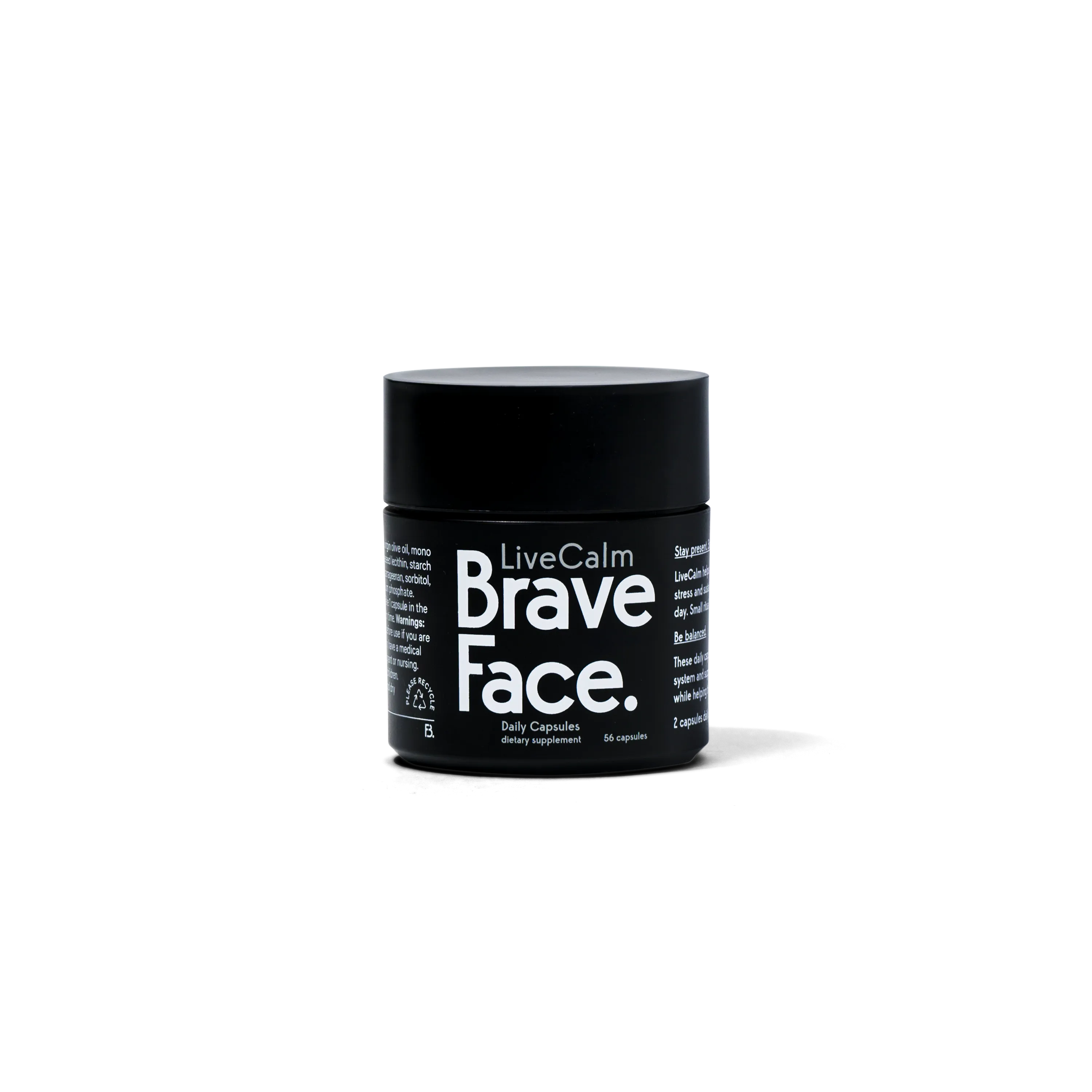 BraveFace LiveCalm Daily Capsules