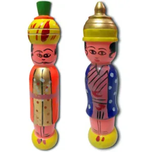 Chanapatna Wooden Raja Rani Toys
