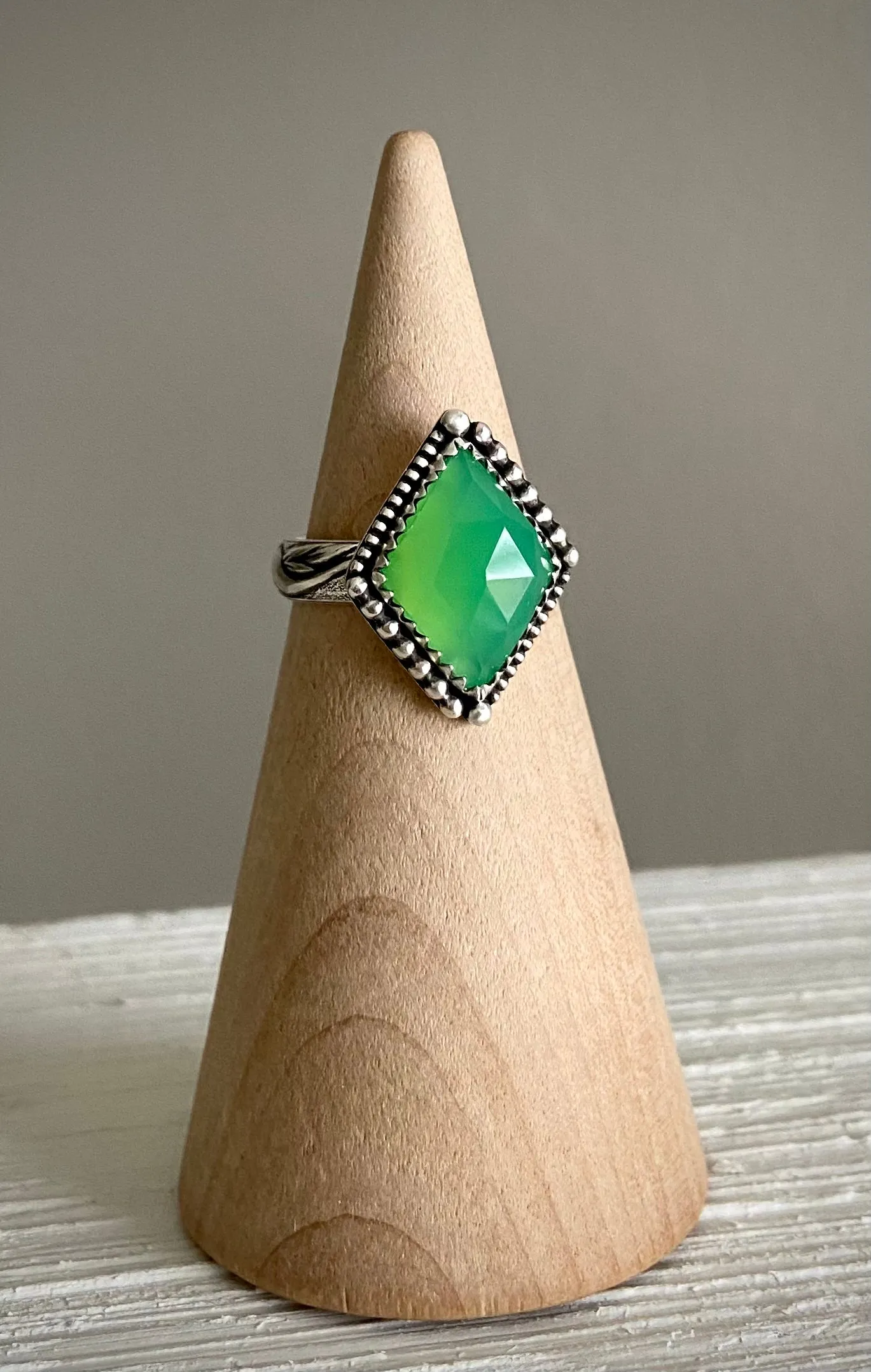 Chrysoprase Ring