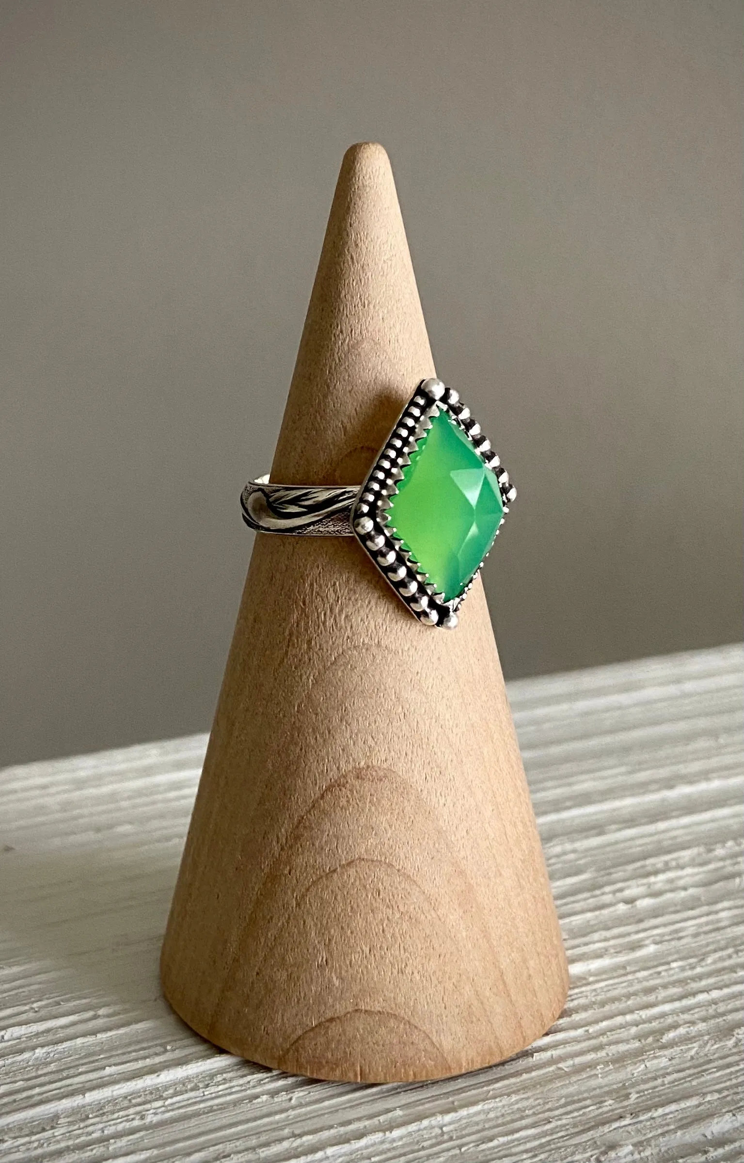 Chrysoprase Ring
