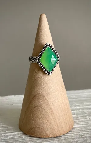 Chrysoprase Ring