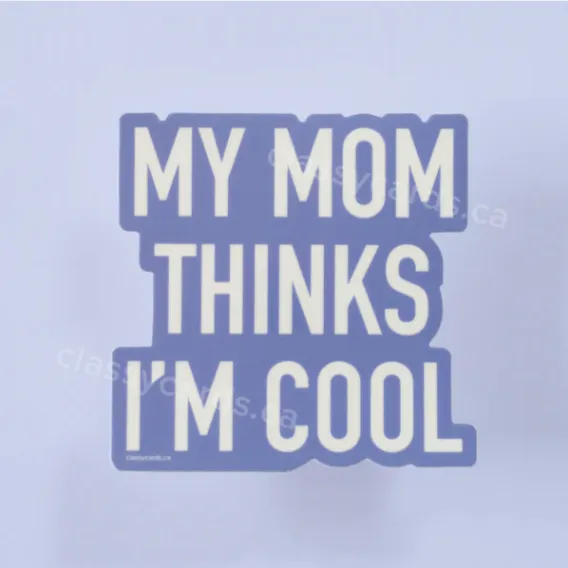 Classy Cards - Sticker | Mom Thinks