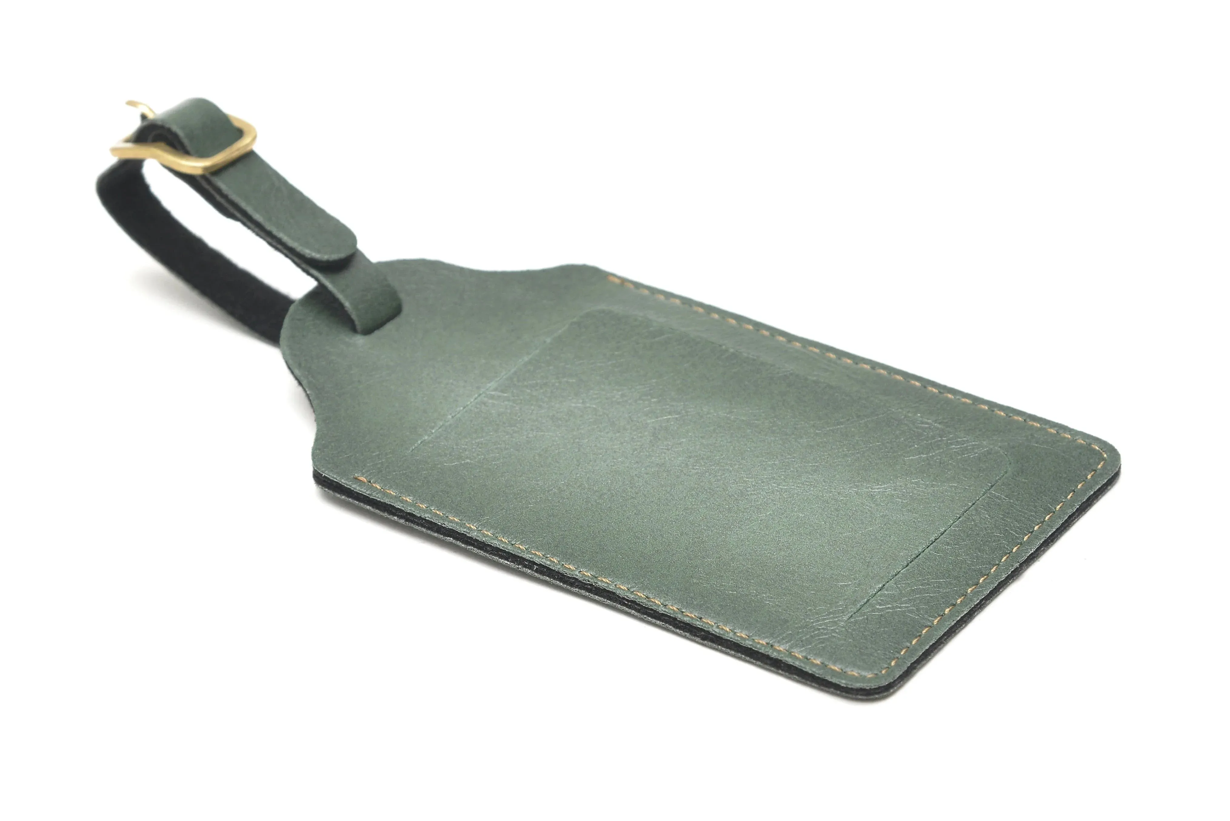 Classy Leather Customized  Frequent Traveller Combo (3 pcs)- Olive Green