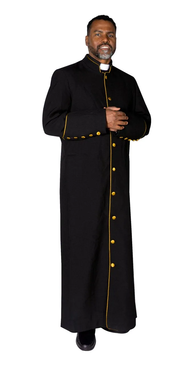 Clergy Cassock Robe Black