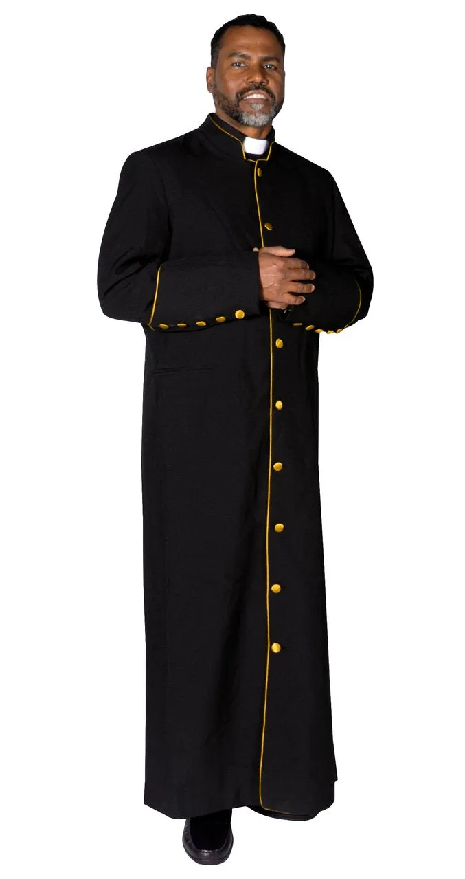 Clergy Cassock Robe Black