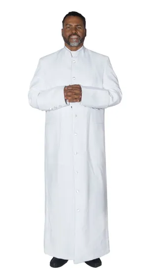 Clergy Cassock Robe White