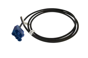 Click CT742 6A 4 Pole Connector 0.75mm LSZH To FE 2M Black