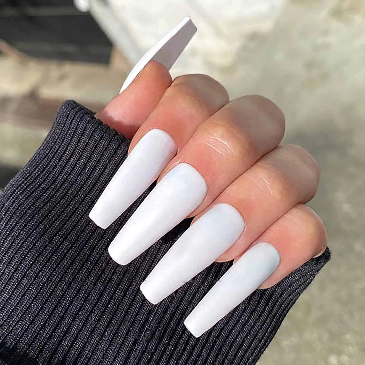 Coffin Matte White