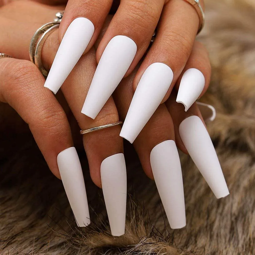 Coffin Matte White