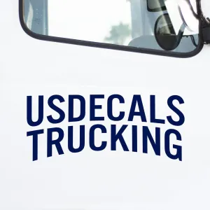 Company Name Decal, 2 Pack