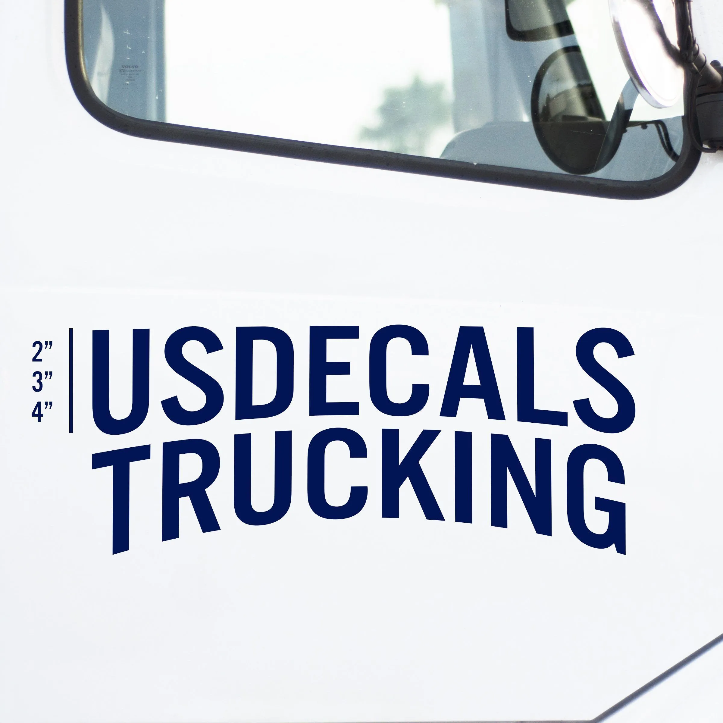 Company Name Decal, 2 Pack