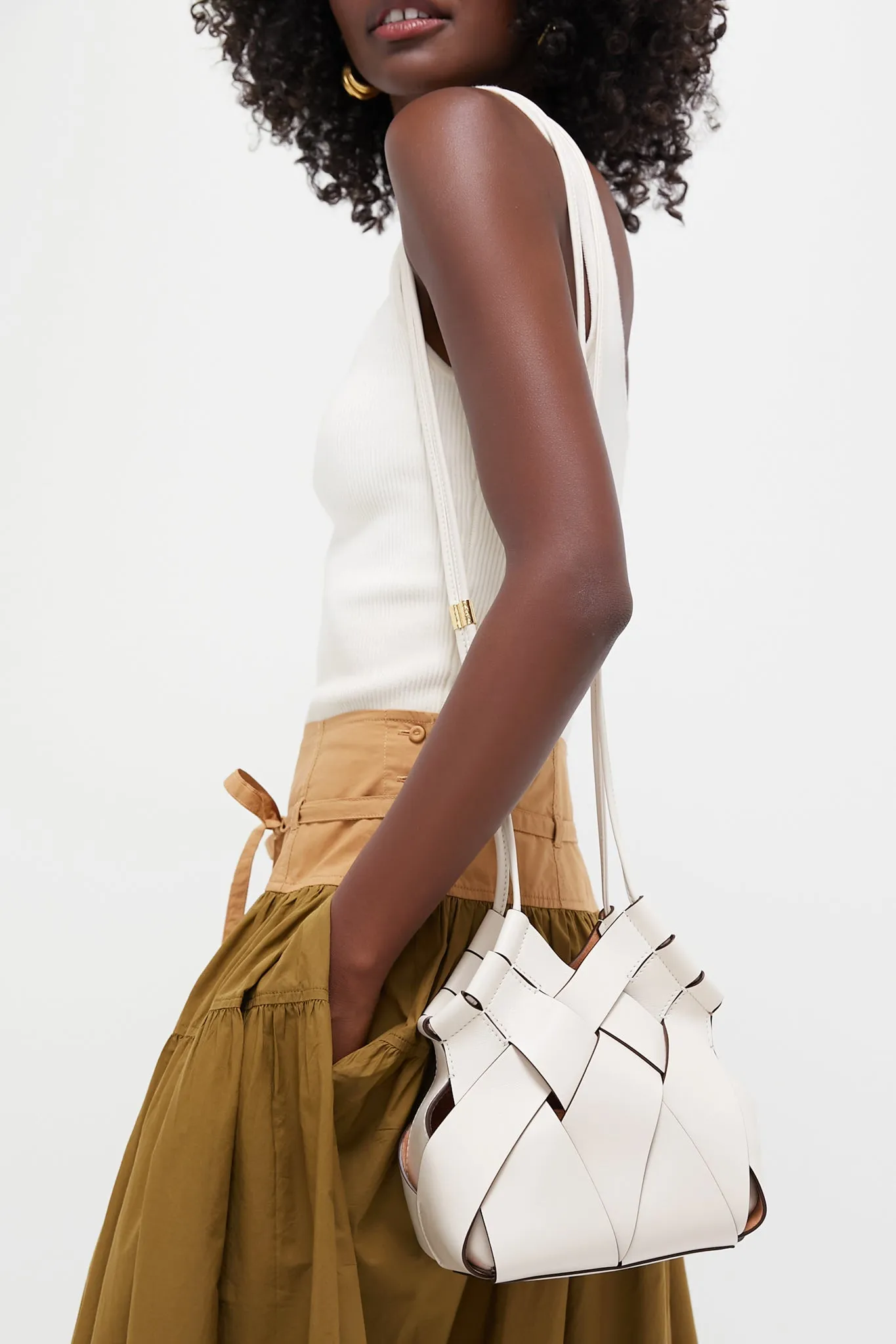 Cowrie Charlotte Woven Mini Bag