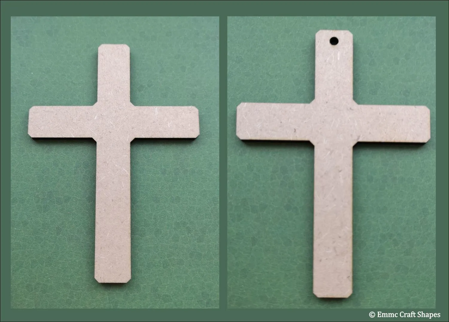 Cross shape (plain) - 3mm MDF