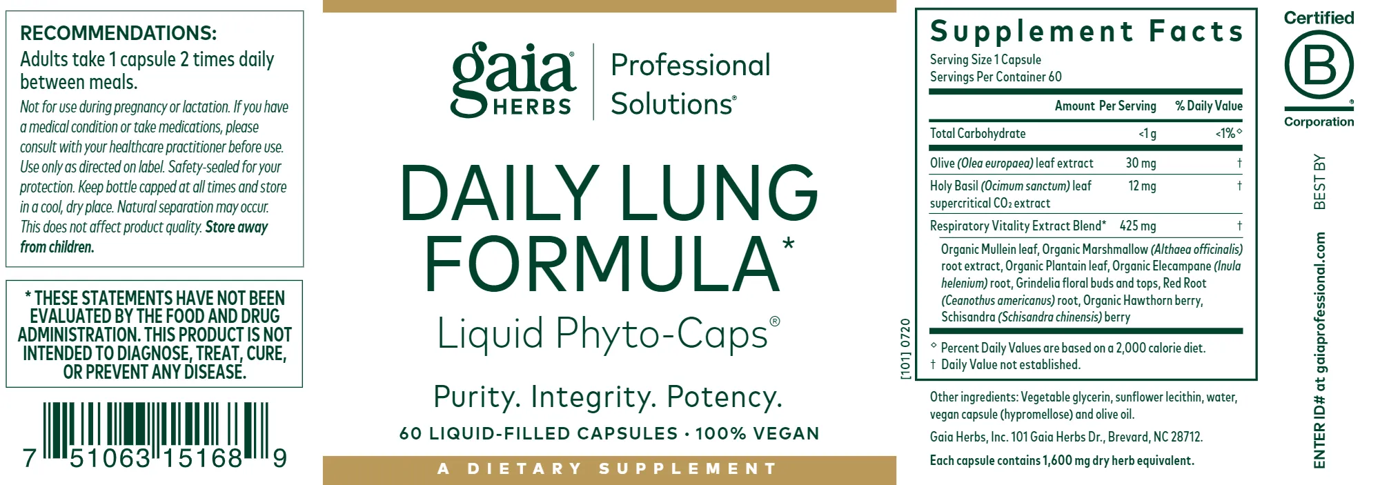 Daily Lung Formula