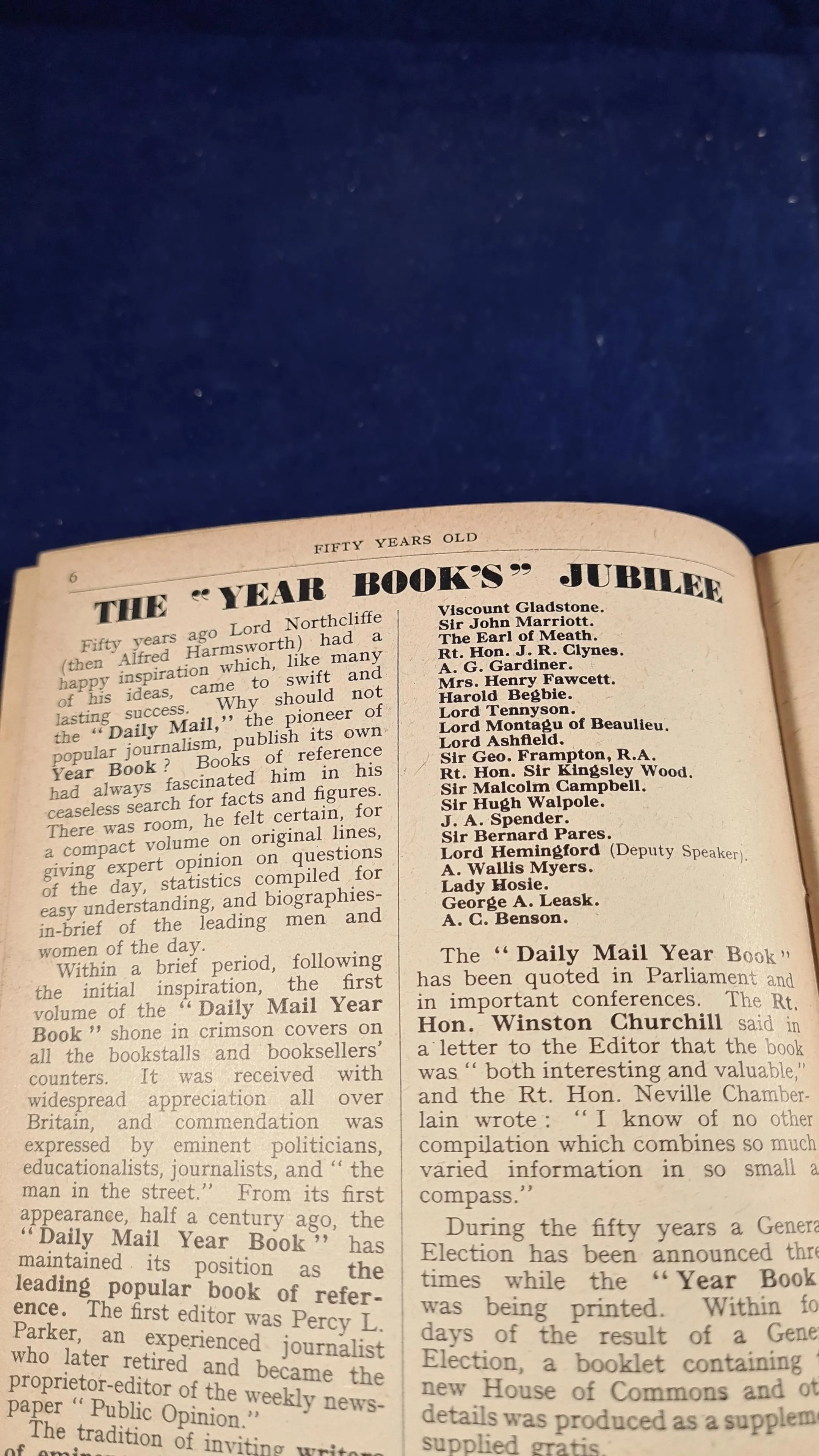 David Williamson - The Daily Mail Year Book for 1950, 50th Year of Issue, Paperbacks