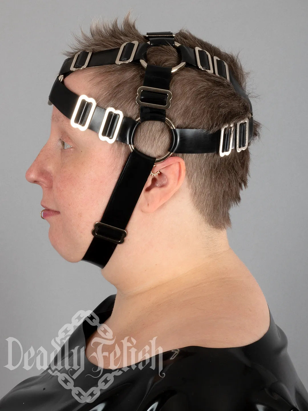 Deadly Fetish Latex: Basic Harness #23