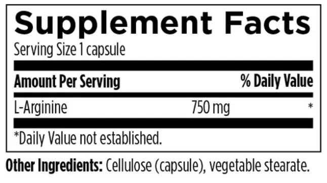 Designs For Health L-Arginine 120's