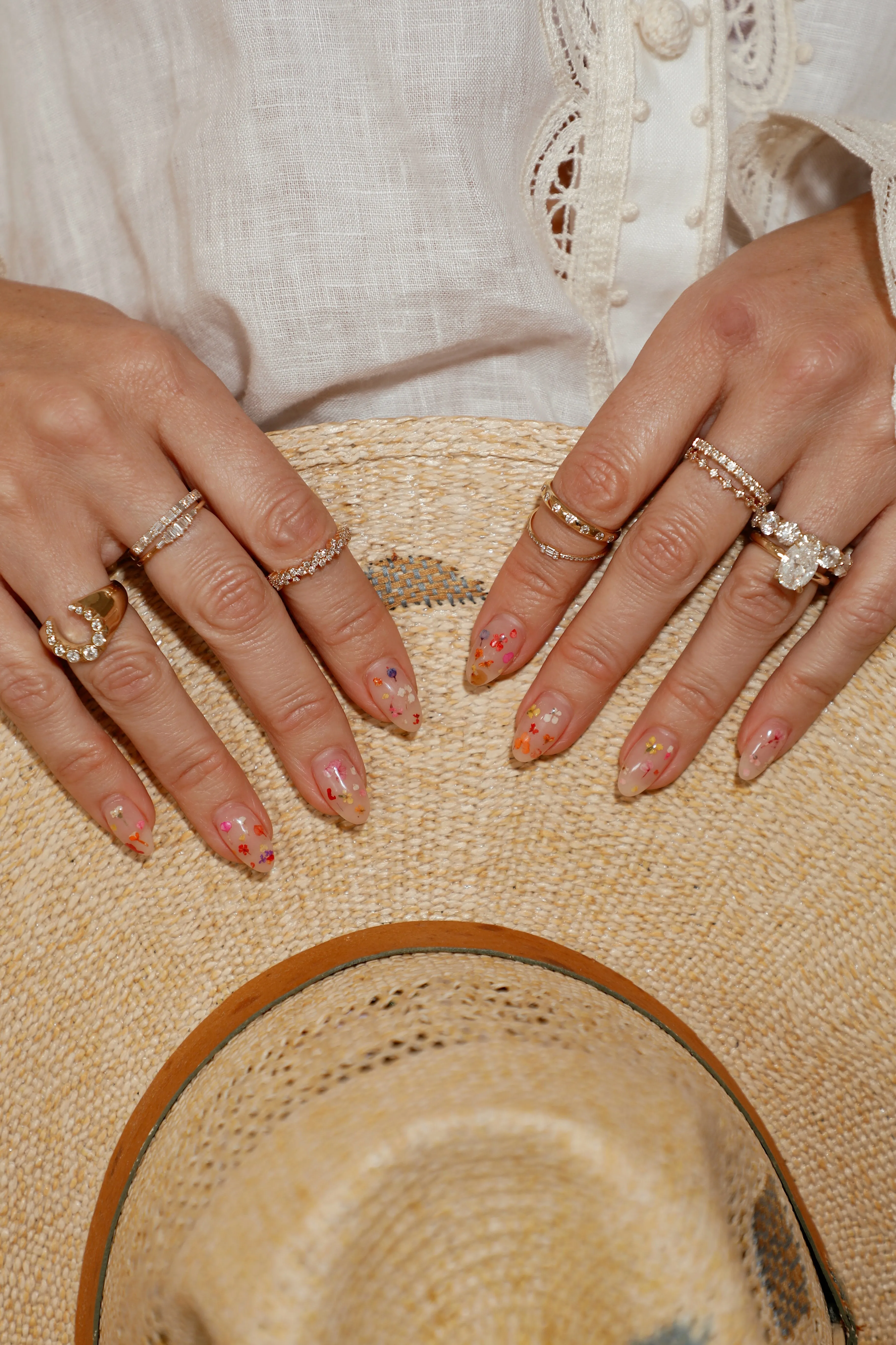 Diamond Trio Cluster Ring