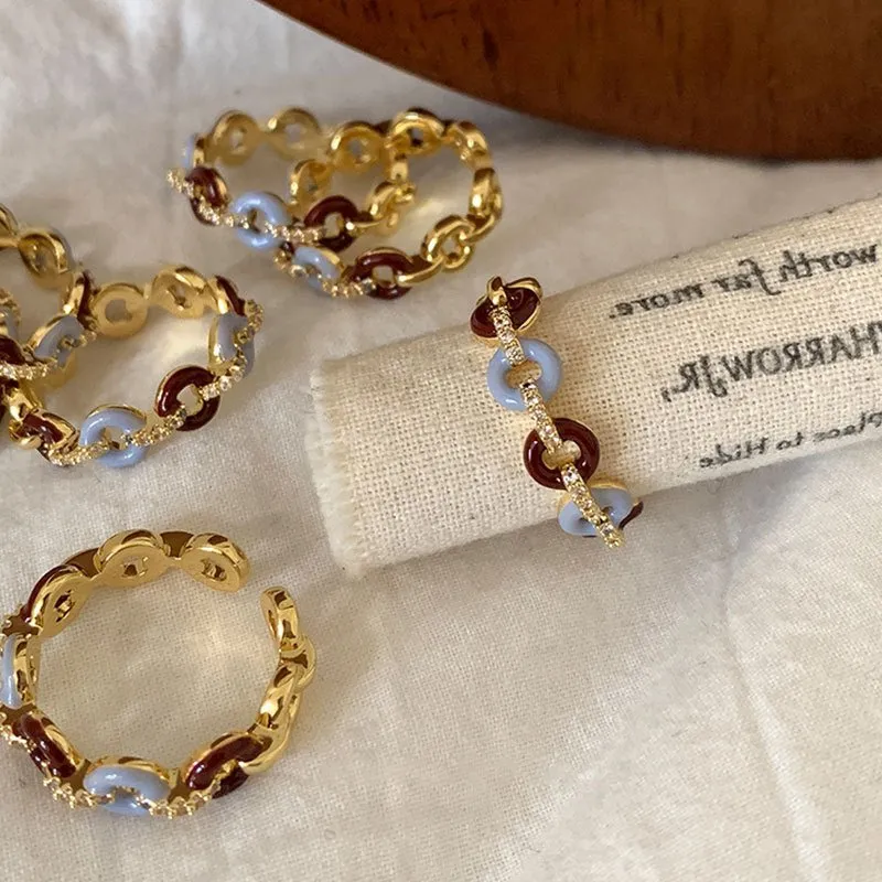 Donut Chain Ring