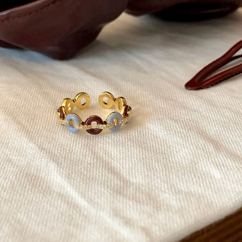 Donut Chain Ring